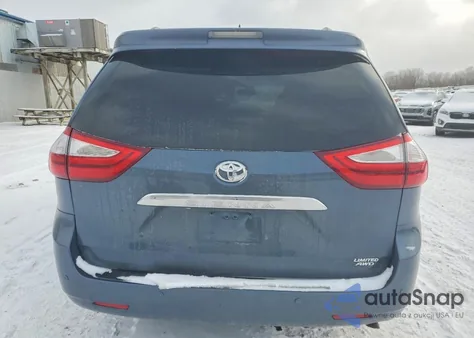 2017 Toyota Sienna Xle from USA, damaged, VIN 5TDDZ3DC6HS150717